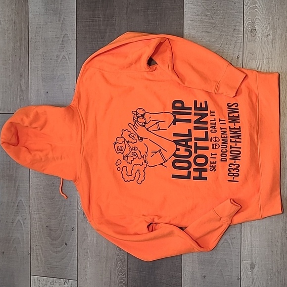 Official Channel 5 News Hoodie -local tip hotline -NWT - Picture 6 of 7